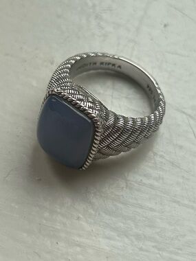 Judith Ripka Blue Ring size 8